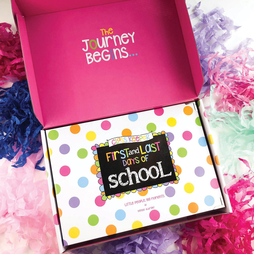 Class Keeper School Keepsake Binder + School Photo Prop Set