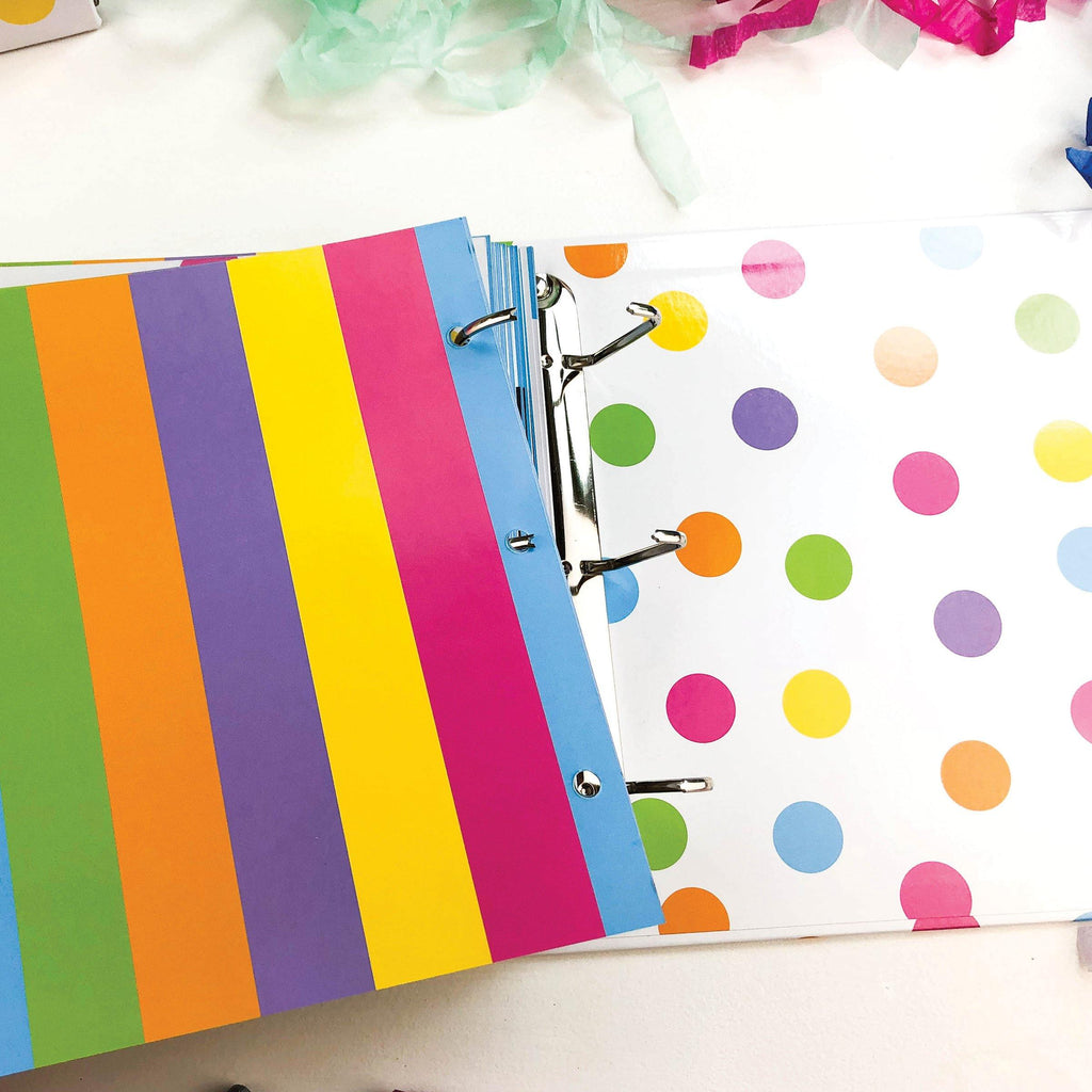 Class Keeper School Keepsake Binder + School Photo Prop Set