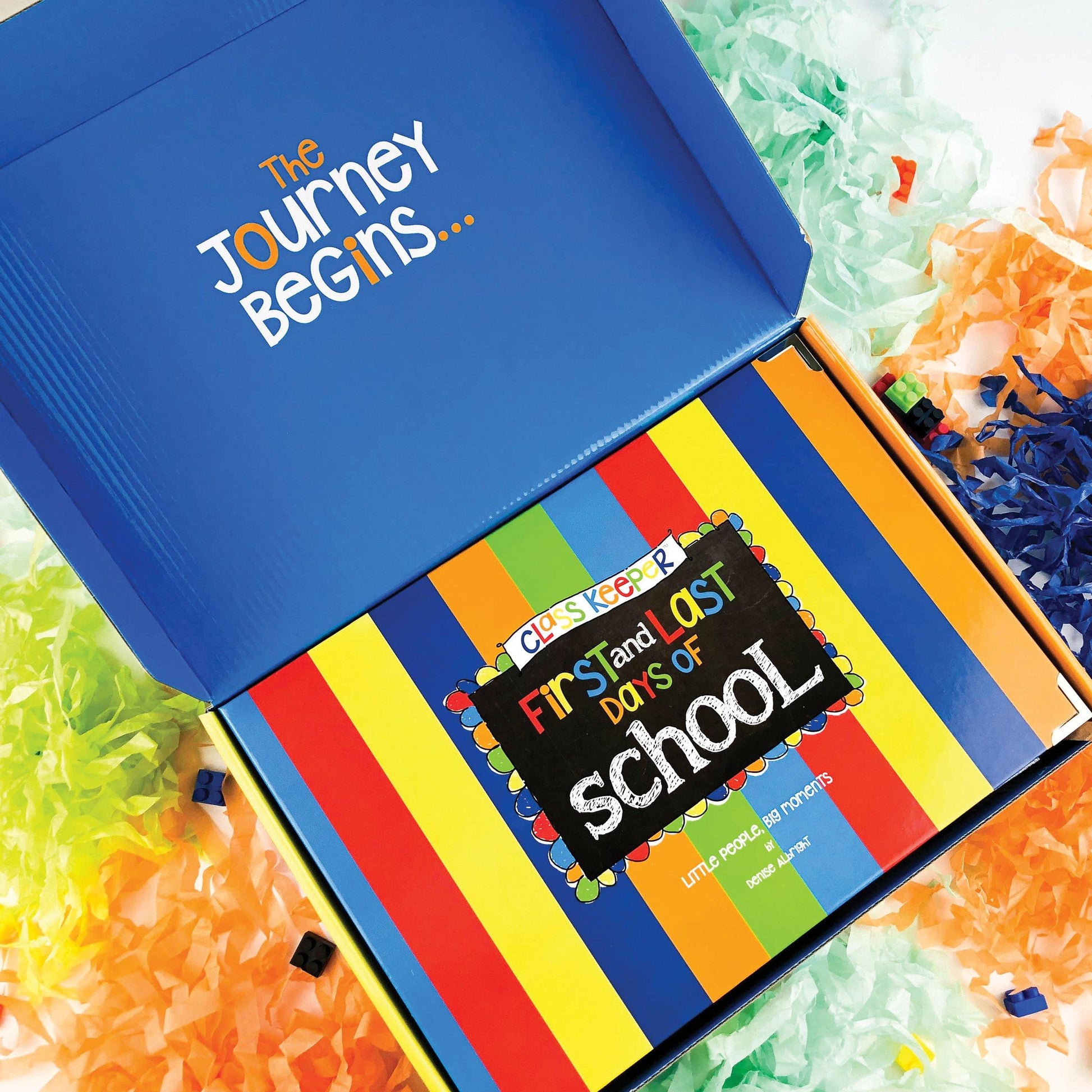 Class Keeper School Keepsake Binder + School Photo Prop Set