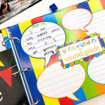Class Keeper School Keepsake Binder + School Photo Prop Set