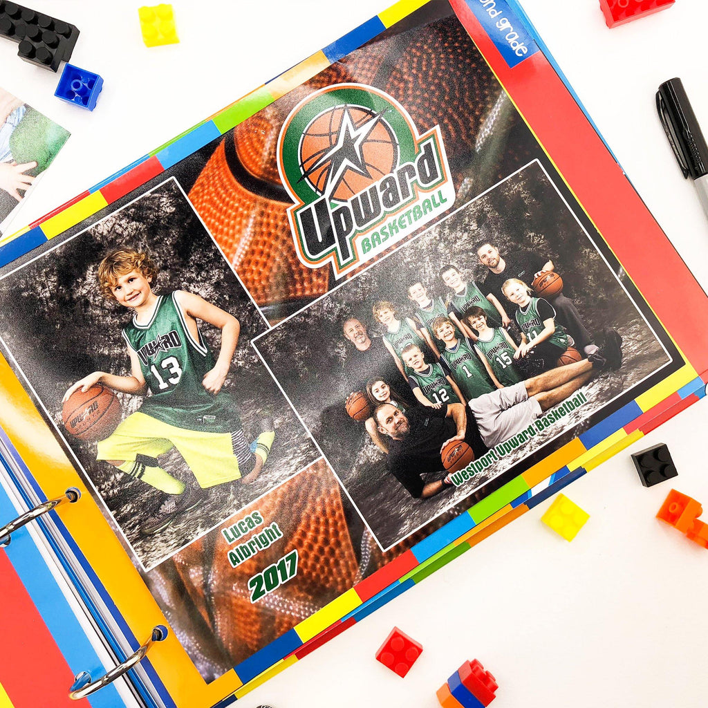 Class Keeper School Keepsake Binder + School Photo Prop Set