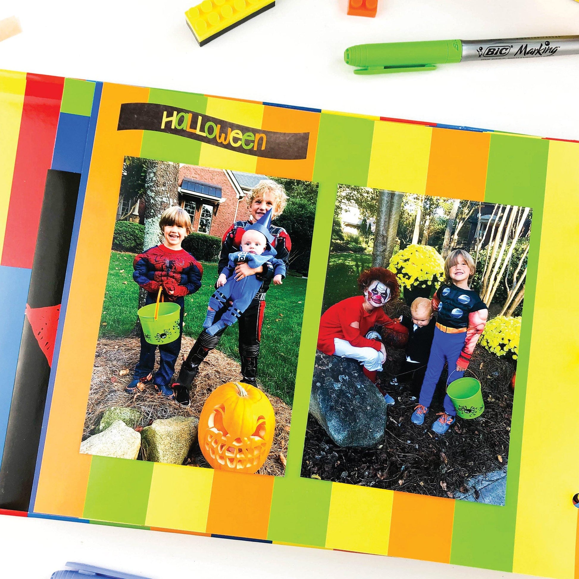 Class Keeper School Keepsake Binder + School Photo Prop Set