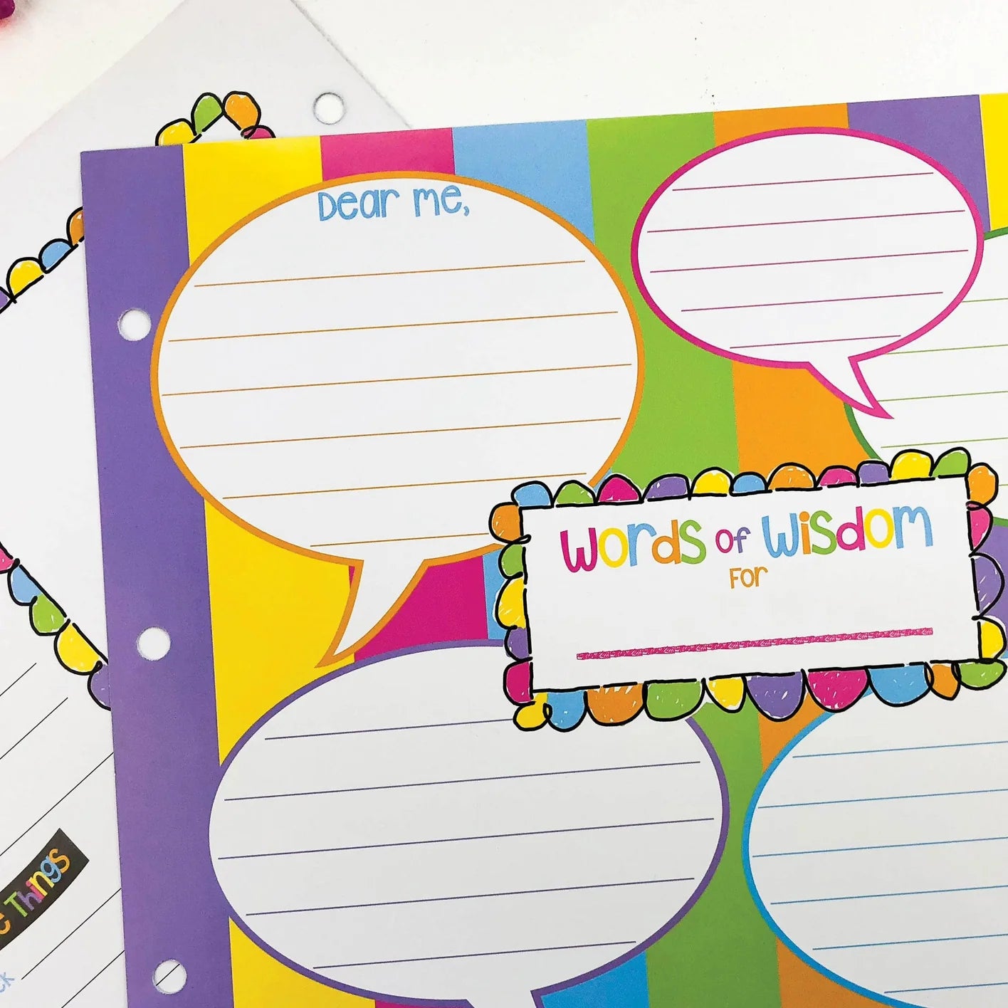 Extra Class Keeper® Pastel Dots First & Last Day Pages