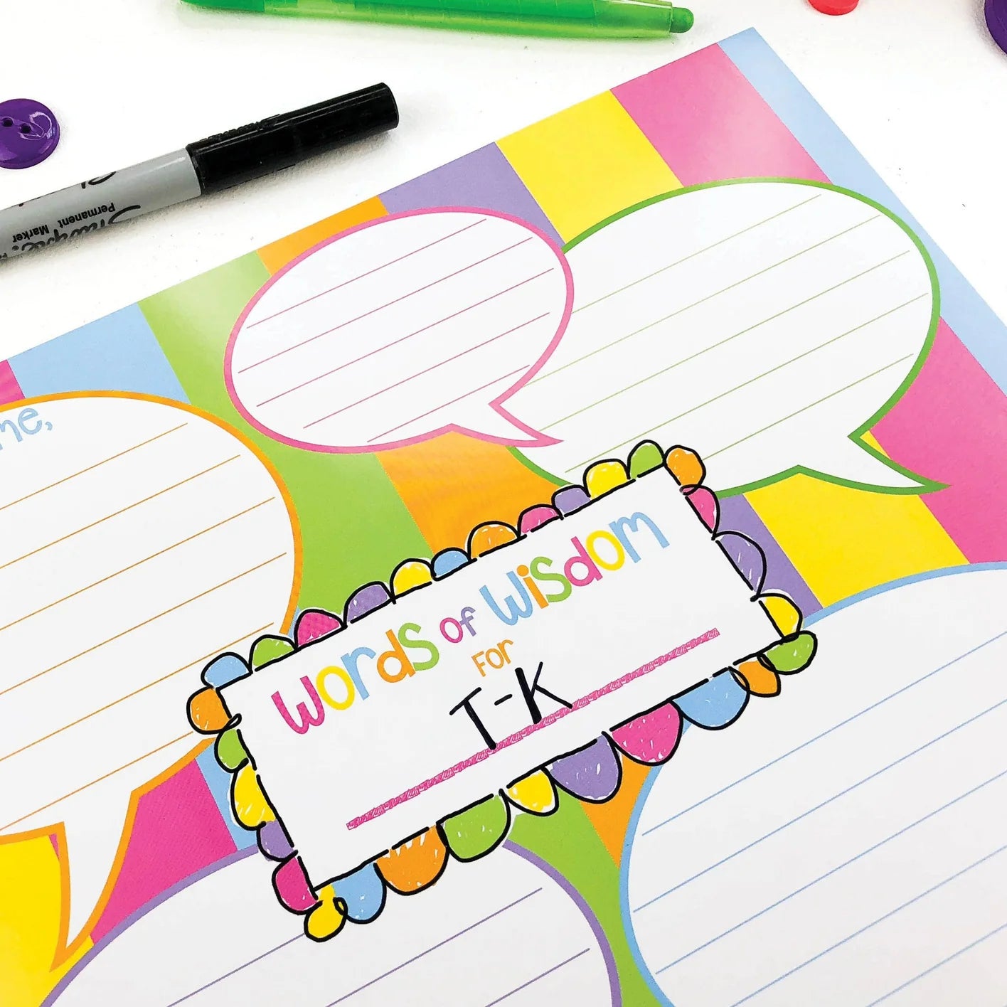 Extra Class Keeper® Pastel Dots First & Last Day Pages