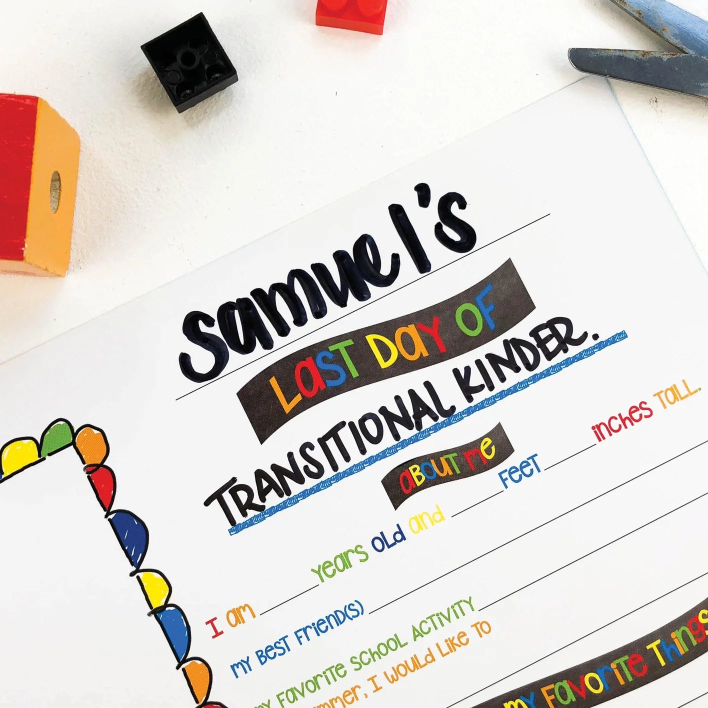Extra Class Keeper® Primary Stripes Photo & Pocket Pages Kit