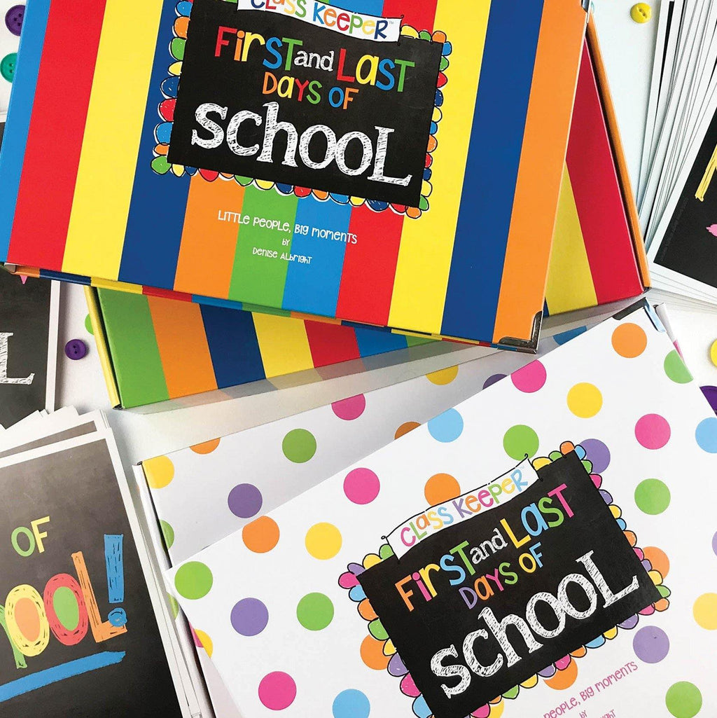 Class Keeper School Keepsake Binder + School Photo Prop Set