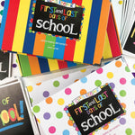 Class Keeper School Keepsake Binder + School Photo Prop Set