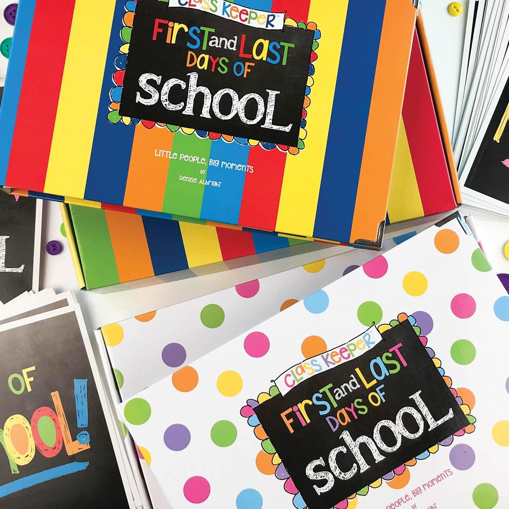 Class Keeper School Keepsake Binder + School Photo Prop Set