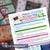 Digital download flyer for organizing kids' keepsakes with CLS Keeper System on a colorful background.
