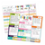 Colorful chore charts for children on a white background