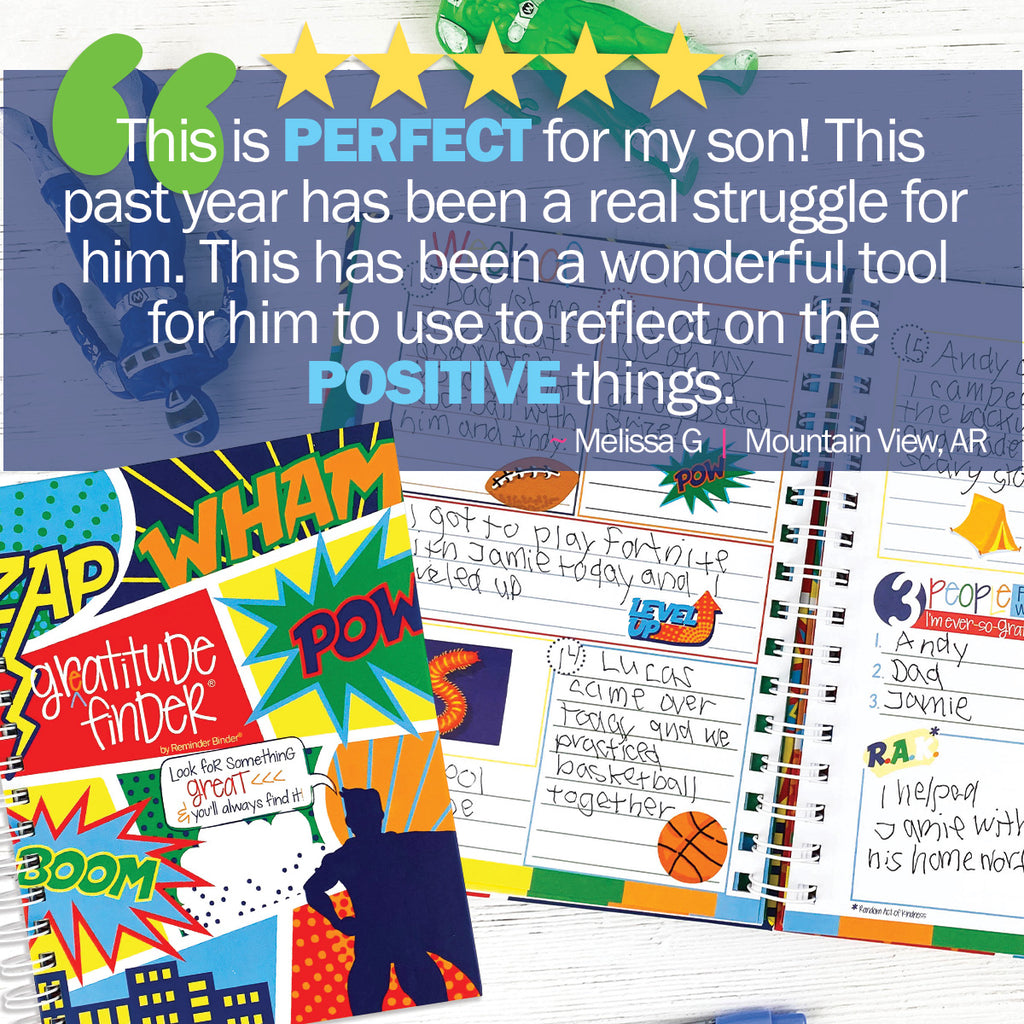 Adventure Series Gratitude Finder® Super Kiddo Gratitude Journal